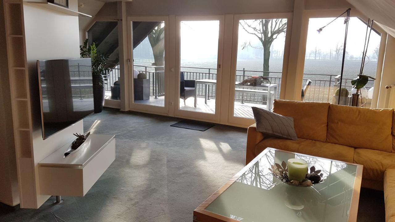 Grosse Ferienwohnung, Auf Bauernhof Mit Ponys Und Pferden, Laendlich Und Ruhig, Naehe Duemmer See Holdorf Exteriér fotografie